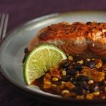 Salmon en Manchamanteles {a.k.a. The Tablecloth Stainer}