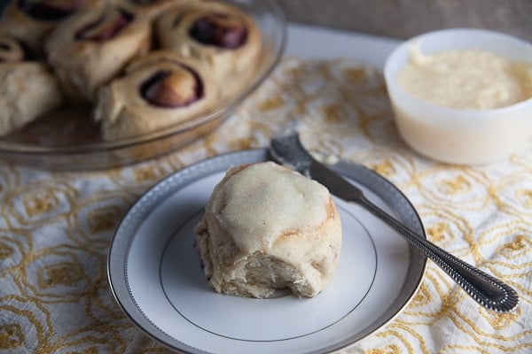 Cherry and Eggnog Breakfast Buns + a Giveaway 9