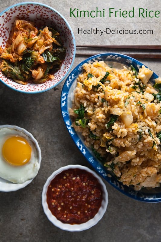 Kimchi Fried Rice from Healthy-Delicious.com