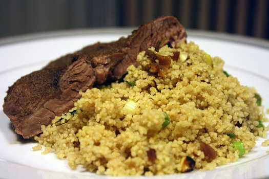 moroccan couscous with lamb