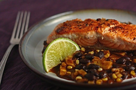 Salmon en Manchamanteles {a.k.a. The Tablecloth Stainer} 2