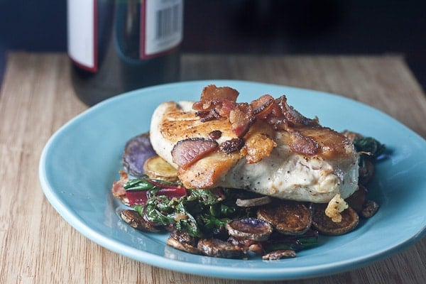 {SRC} Chicken with Potatoes, Bacon & Chard 1