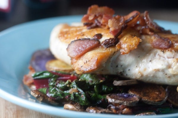 {SRC} Chicken with Potatoes, Bacon & Chard 2