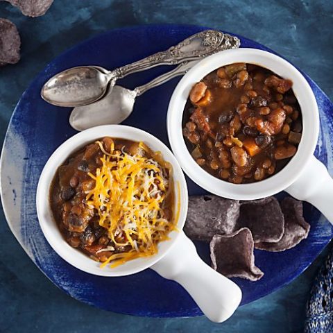 Slow Cooker Lentil And Pumpkin Chili Healthy Delicious