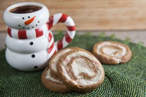 peppermint gingerbread pinwheels 5