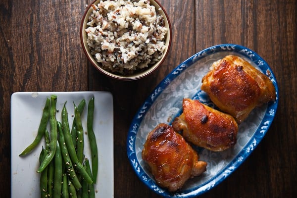 Honey + Sriracha Chicken Thighs 6