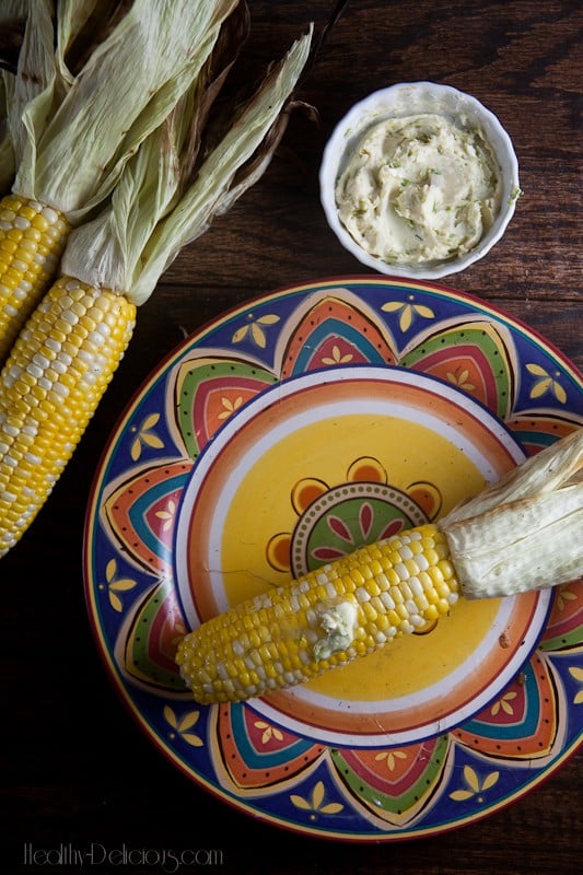 corn with lime cayenne butter