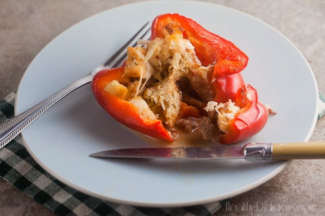 peppers stuffed with everything good 