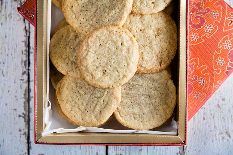 Maple-Walnut Butter Cookies from @HealthyDelish