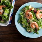 Summer Salad with Grilled Shrimp 1