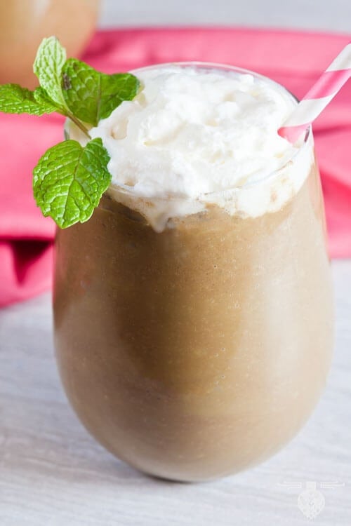 Chocolate Peppermint Green Smoothies are healthy enough for breakfast and tasty enough for dessert!