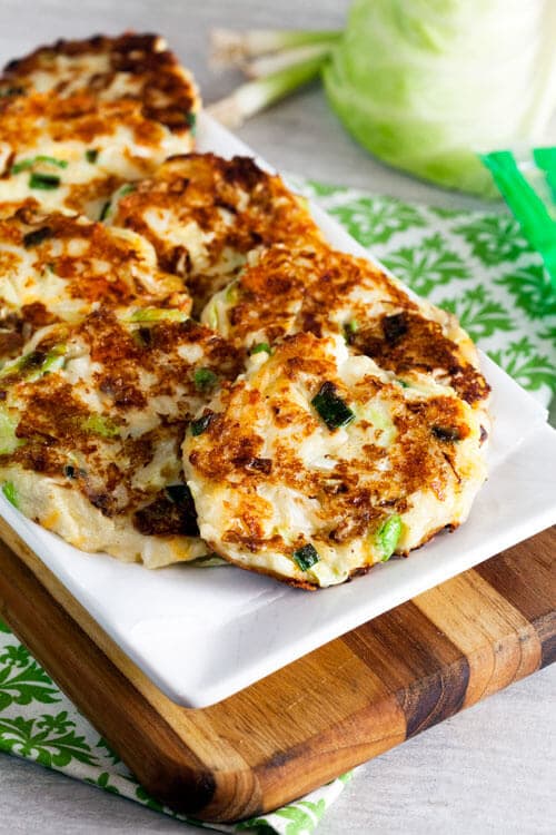 Cheesy Colcannon Cakes (Irish Potato Pancakes).