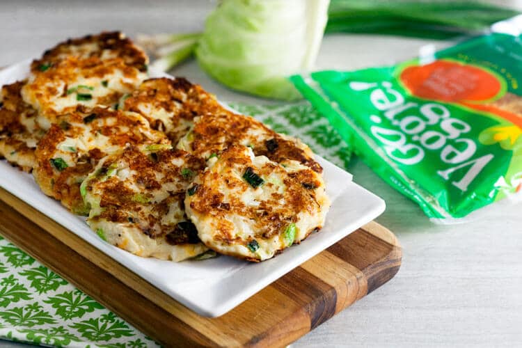 Cheesy Colcannon Cakes (Irish Potato Pancakes).