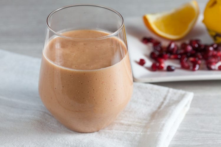 Pomegranate Orange Mango Smoothie – a delicious and easy breakfast packed with flavor!