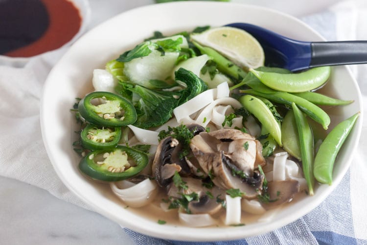 vegetable pho from scratch