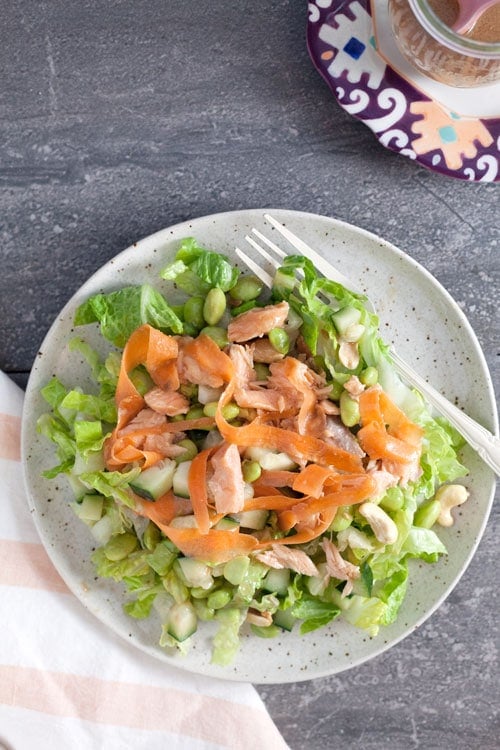 Salmon Salad in a Jar