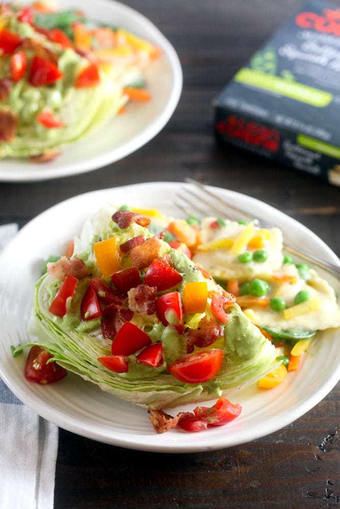Wedge-Salad-with-Avocado-Dresing