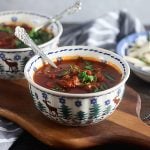 Homemade goulash soup recipe