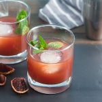 Blood Orange Tea Whiskey Cocktails