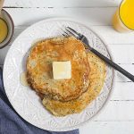 Lemon Poppyseed Pancakes with Oat Flour