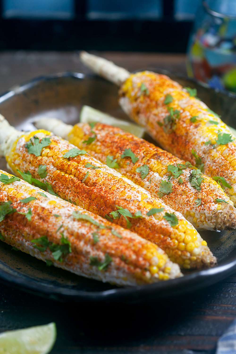Grilled Corn on the Cob with Goat Cheese and Smoked Paprika