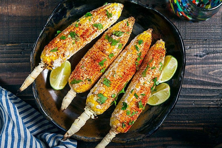 Grilled Corn on the Cob with Goat Cheese and Smoked Paprika 3