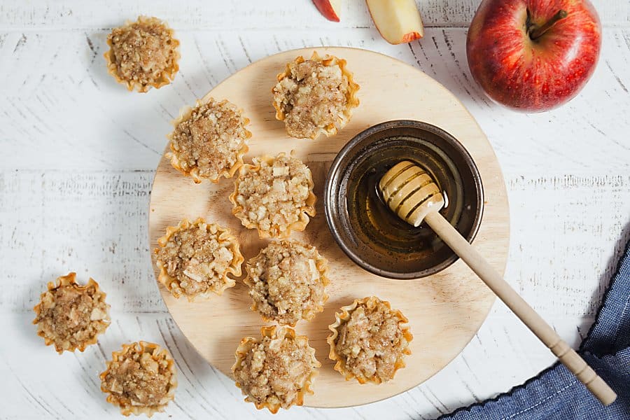 Easy Apple Baklava Bites - Healthy Delicious