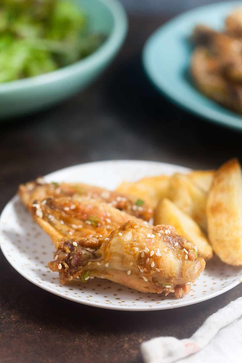 Baked Sesame Chicken Wings (Whole 30) 