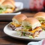 Baked Turkey Sliders with Cranberry Mustard