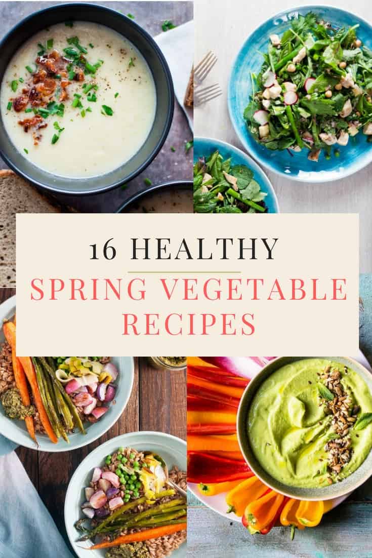 16 healthy spring vegetable recipes to chase away the winter blues