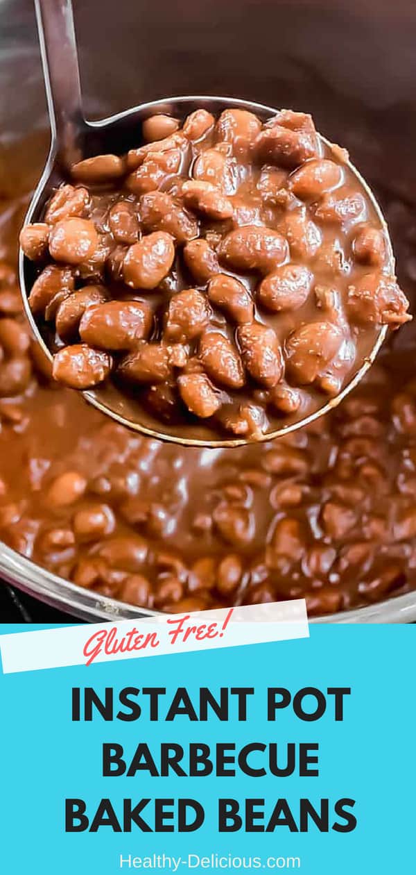 Instant Pot Barbecue Baked Beans | Healthy. Delicious.