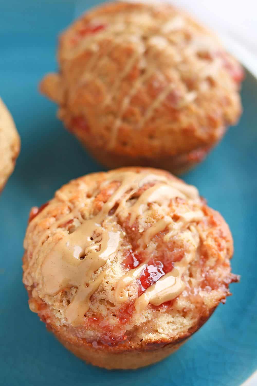 Peanut Butter and Jelly Muffins