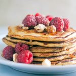 Raspberry Oatmeal Pancakes 1