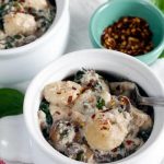 Baked Gnocchi with Spinach and Mushrooms (Dairy Free) 3
