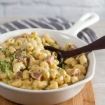 Ultra Creamy Stovetop Mac and Cheese with Broccoli + Ham 1