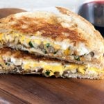 Mushroom Melt Grilled Cheese 1