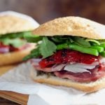 Ham + Asparagus Picnic Sandwiches 1