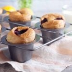 Lemon-Berry Popovers with Honeyed Goat Cheese 1