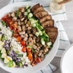 Middle Eastern Cobb Salad with Hummus Vinaigrette 1