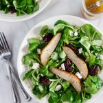 Winter Salad with Roast Pears and Vanilla Vinaigrette 1