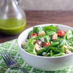 Spinach Salad w/Potatoes, Olives + Feta 2