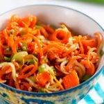 Spiralized Seame Carrot Salad 1