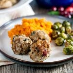 Thanksgiving Meatballs (Turkey and Cranberry Meatballs) 1