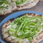 Grilled Asparagus + Provolone Flatbread 1
