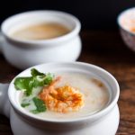 Creamy Cauliflower Soup with Piri Piri Shrimp 1