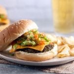 Homemade Veggie Burgers with Carrot-Celery Slaw 1