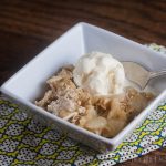 Pear and Almond Crumble 1