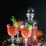 Sparkling Pomegranate Tangerine Rum Punch for the Holidays 1