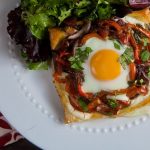 Roasted Red Pepper and Egg Tarts 1