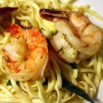 Meat-Free Friday: Shrimp Scampi over Linguine with Zucchini 1